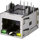 RJ45 konektor EDAC A63-113-331P4D2 - zásuvka, vestavná horizontální RJ45 počet pólů: 8P8C, kov, 1 ks