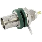 BNC zásuvka, vestavná vertikální Telegärtner J01001F1222, 50 Ω, 1 ks