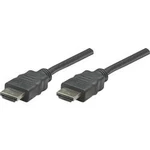 HDMI kabel Manhattan [1x HDMI zástrčka - 1x HDMI zástrčka] černá 7.50 m