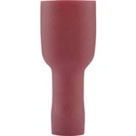 Faston zásuvka Vogt Verbindungstechnik 396105 4.8 mm x 0.5 mm, 180 °, plná izolace, červená, 1 ks