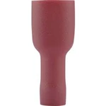 Faston zásuvka Vogt Verbindungstechnik 396108S 4.8 mm x 0.8 mm, 180 °, plná izolace, červená, 1 ks