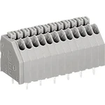 Pájecí svorkovnice série 250 WAGO 250-1404, AWG 24-20, 0,4 - 0,8 mm², 2,54 mm, 2 A, šedá