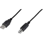 Kabel USB 2.0, USB A/USB B, 1,8 m, Digitus