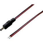 Nízkonapěťový připojovací kabel BKL Electronic 075138, vnější Ø 4 mm, vnitřní Ø 1.70 mm, 0.50 m, 1 ks