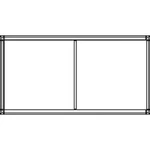 Ritto by Schneider 1550370, 15503/70, (š x v x h) 807 x 431.5 x 150 mm, bílá