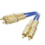 Cinch audio kabel SpeaKa Professional SP-7869772, 0.50 m, modrá