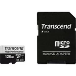 Paměťová karta microSDXC, 128 GB, Transcend Premium 330S, Class 10, UHS-I, UHS-Class 3, v30 Video Speed Class, výkonnostní standard A2, vč. SD adaptér