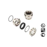 Kabelová průchodka Weidmüller KSG M75 BS O NI 2 G75 1136710000 mosaz, délka závitu 19 mm, mosaz, 1 ks