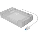 6,35 cm (2,5 palce) úložné pouzdro pevného disku 2.5 palec, 3.5 palec ICY BOX IB-AC705-6G, USB 3.2 Gen 1 (USB 3.0), průhledná