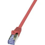 Patch kabel LogiLink CAT6A S/FTP, červená, 5 m
