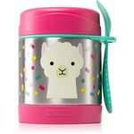 Skip Hop Zoo Llama termoska s lžičkou 12m+ 325 ml