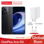 OnePlus Ace 5G MTK Dimensity 8100 MAX Global Rom 12GB 512GB 150W Fast Charging Mobile Phones 120Hz AMOLED Android