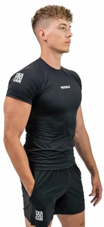 Nebbia Workout Compression T-Shirt Performance Black M Fitness koszulka