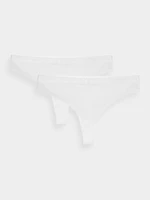 Dámské spodní prádlo kalhotky (2-pack) - bílé