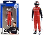 "NTT IndyCar Series" 12 Will Power Driver Figure "Verizon 5G - Team Penske" for 1/18 Scale Models by Greenlight