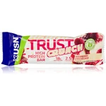 USN Trust Crunch proteinová tyčinka příchuť Raspberry Cheesecake 60 g