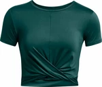 Under Armour Women's Motion Crossover Crop SS Hydro Teal/White L Camiseta deportiva