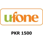 Ufone 1500 PKR Mobile Top-up PK