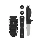 Potápěčský nůž s pevnou čepelí Tanu Dive Gear Aid® – Šedá čepel, Šedá (Barva: Šedá, Varianta: Šedá čepel)