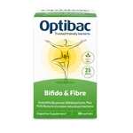 Optibac Bifido & Fibre sáčky 30+6 g
