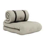Rozkładany fotel z lnianym obiciem Karup Design Buckle Up Linen
