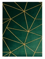 Kusový koberec Emerald 1013 green and gold-160x220