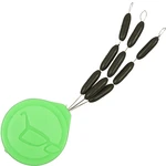 Korda tungstenové stopery sinker hooklink weight weedy green-large 9 ks Korda tungstenové stopery sinker hooklink weight weedy green-large 9 ks