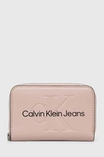 Peňaženka Calvin Klein Jeans dámsky,biela farba,K60K607229