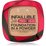 L’Oréal Paris Infaillible Fresh Wear 24h pudrový make-up odstín 140 9 g
