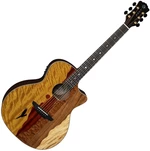 Luna Vista Eagle Tropical Wood Eagle motif on exotic marquetry Guitarra electroacustica