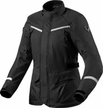 Rev'it! Jacket Voltiac 3 H2O Ladies Black/Silver 44 Blouson textile