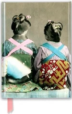 Zápisník Japanese Dancers Wearing Traditional Kimonos (Foiled Journal)