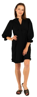 Y.A.S Dámské šaty YASPICKA Regular Fit 26030372 Black XL