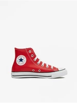 Red Ankle Leatherette Sneakers Converse Chuck Taylor All Star - Men