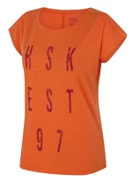 Husky  Tingl L lt. orange, M Dámske funkčné tričko