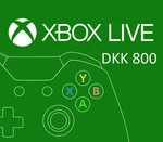 XBOX Live 800 DKK Prepaid Card DK