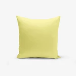 Żółta poszewka na poduszkę z domieszką bawełny Minimalist Cushion Covers , 45x45 cm