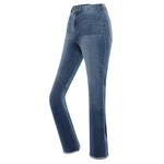 Women's jeans pants nax NAX DAWEA dk.metal blue