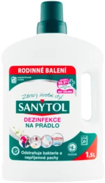 SANYTOL Dezinfekcia na bielizeň Biele kvety 1,5 l 1.5 l