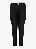 Black women's faux leather skinny fit jeans ONLY CARMAKOMA Anne - Women Black women's faux leather skinny fit jeans ONLY CARMAKOMA Anne - Women