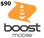 Boost Mobile $90 Mobile Top-up US