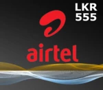 Airtel 555 LKR Mobile Top-up LK