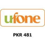 Ufone 481 PKR Mobile Top-up PK