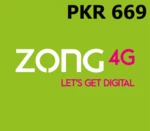 Zong 669 PKR Mobile Top-up PK
