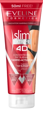 Eveline SLIM 4D Thermo active slimming serum 250 ml