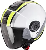 Scorpion EXO-CITY II VEL White/Neon Yellow L Jethelm