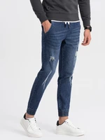 Ombre Clothing Jeans Modrá