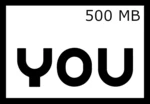 YOU 500 MB Data Mobile Top-up YE