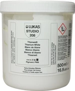 Lukas Studio Oil Paint 500 ml Titanium White Aceite de colores