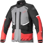 Alpinestars Andes V3 Drystar Jacket Dark Gray/Black/Bright Red M Textilní bunda
